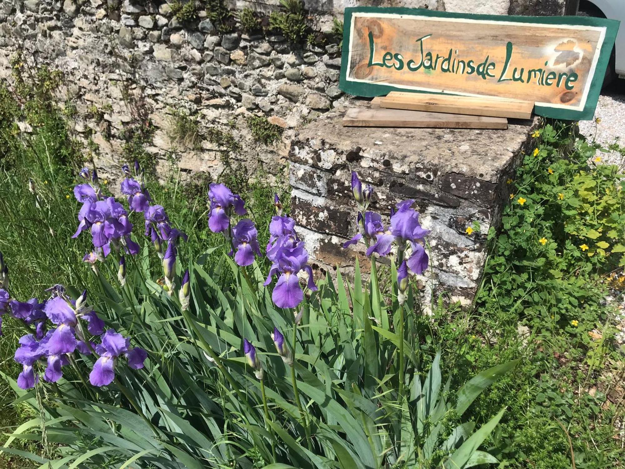 Bed and Breakfast Les Jardins De Lumiere Brusque Exterior foto